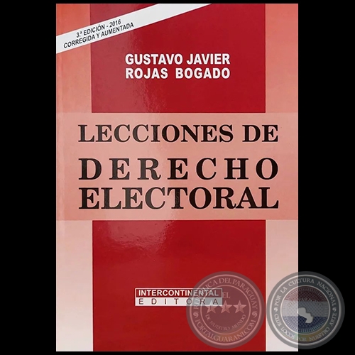 LECCIONES DE DERECHO ELECTORAL - 3ª EDICIÓN 2016